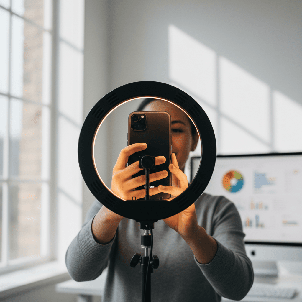 Social media content creation and filming